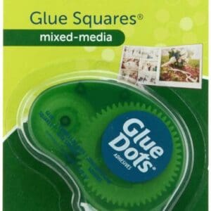 Glue Dots removable squares packaging