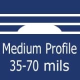 medium profile glue dots