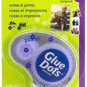 Glue Dots adhesive packaging front view
