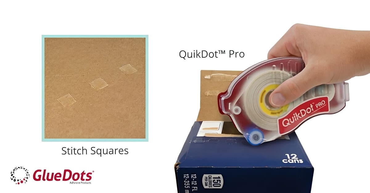 GlueDots adhesive solutions for packaging